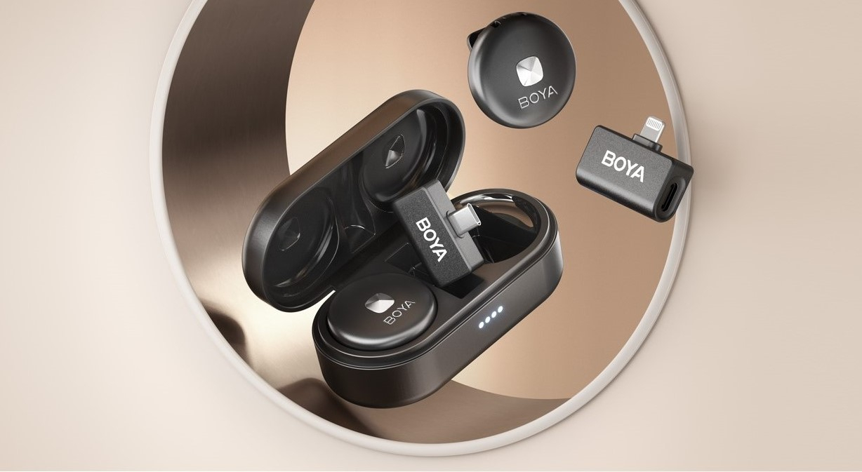 New Microphones from Boya: Omic, V-Series, BY-WM8PRO3 and BY-M1 Pro II