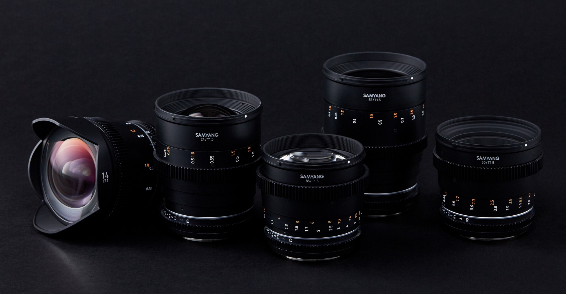 Samyang VDSLR MK2 Line-Up