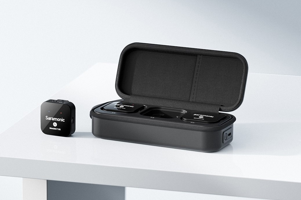 New Saramonic Blink900 B2R Ultra-Compact Wireless Mic System with Recorder