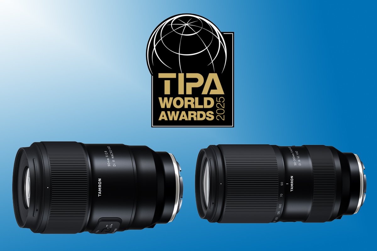 Tamron Lenses Honoured with Two Prestigious TIPA Awards in 2025