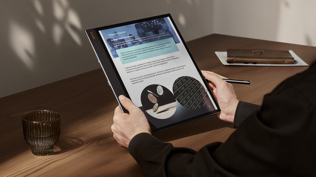 Book Tab X C and Note Max: Two 13.3“ E-Ink Tablets Added to the Range