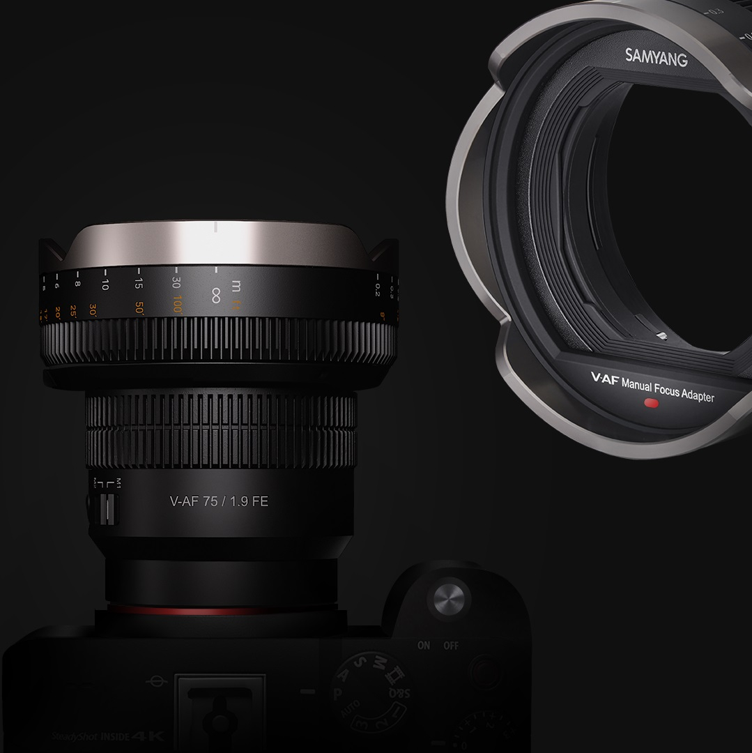 Control the Details with Samyang Manual Focus Adapter for V-AF Series