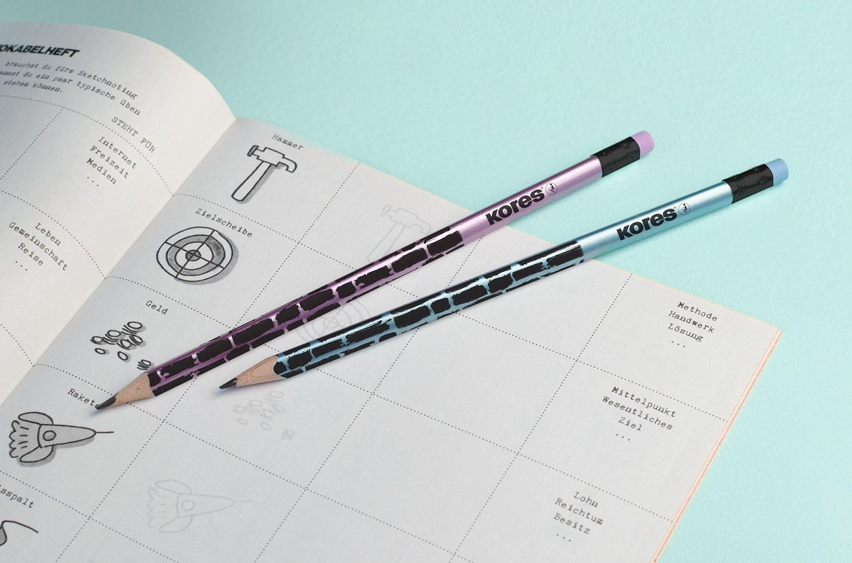 Cracked Style Edition HB Pencils and Other New Arrivals from Kores