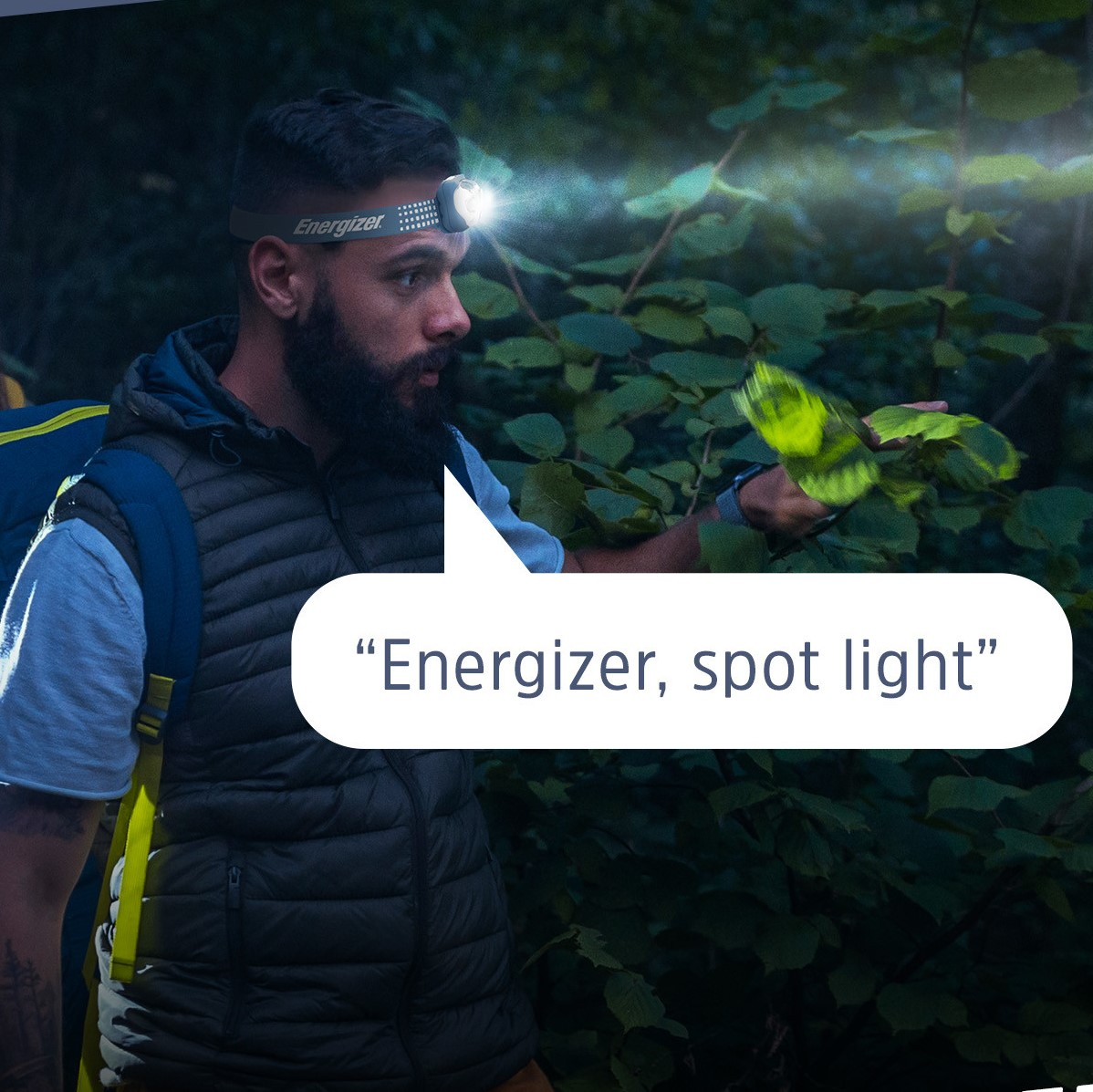 Go Completely Hands Free with the Energizer Smart Voice Activated Headlight