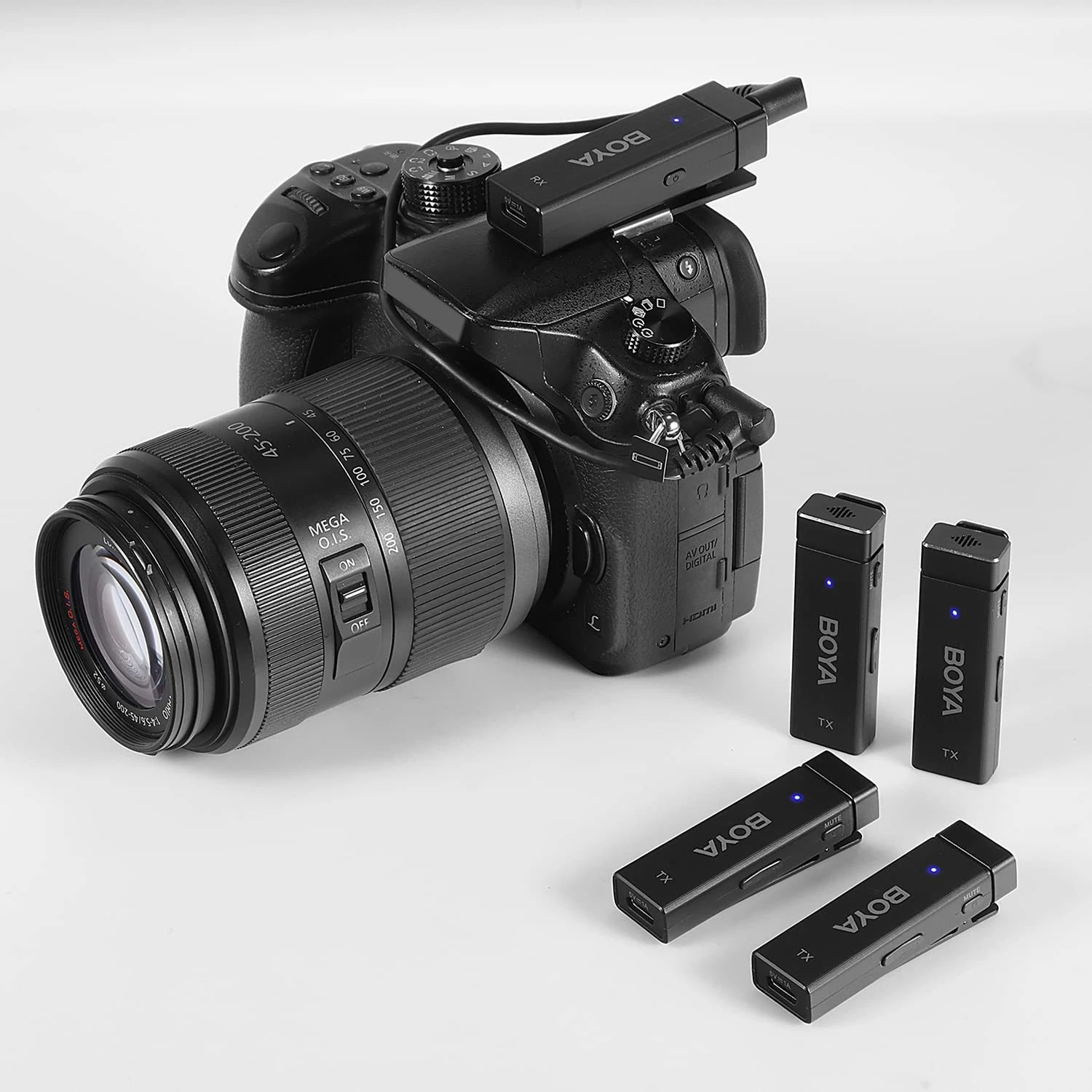 Boya BY-W4 Four-Channel Wireless Mic System: Incredible Broadcast Quality Audio