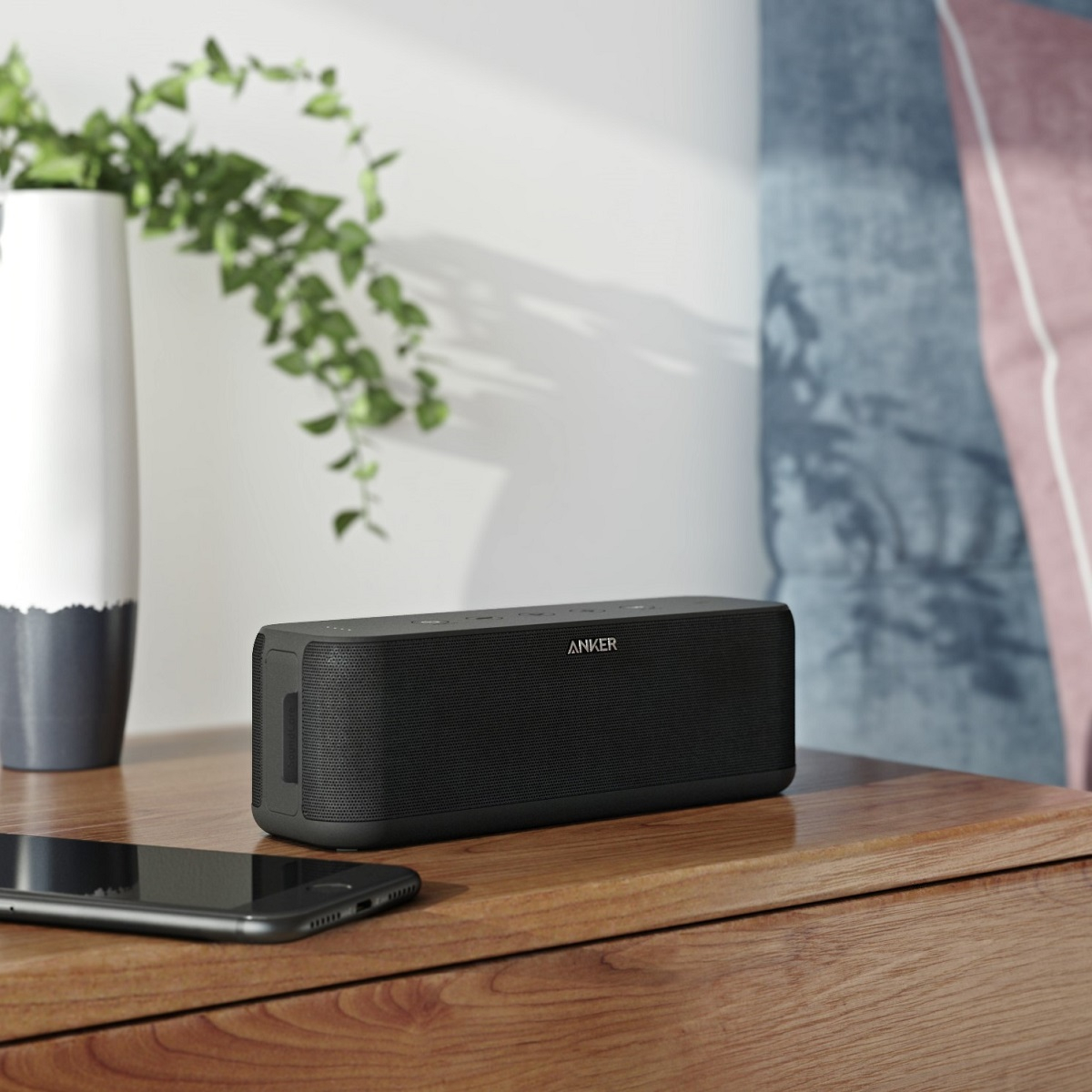 Soundcore Boost is a Portable Waterproof Bluetooth Speaker with Superior Sound