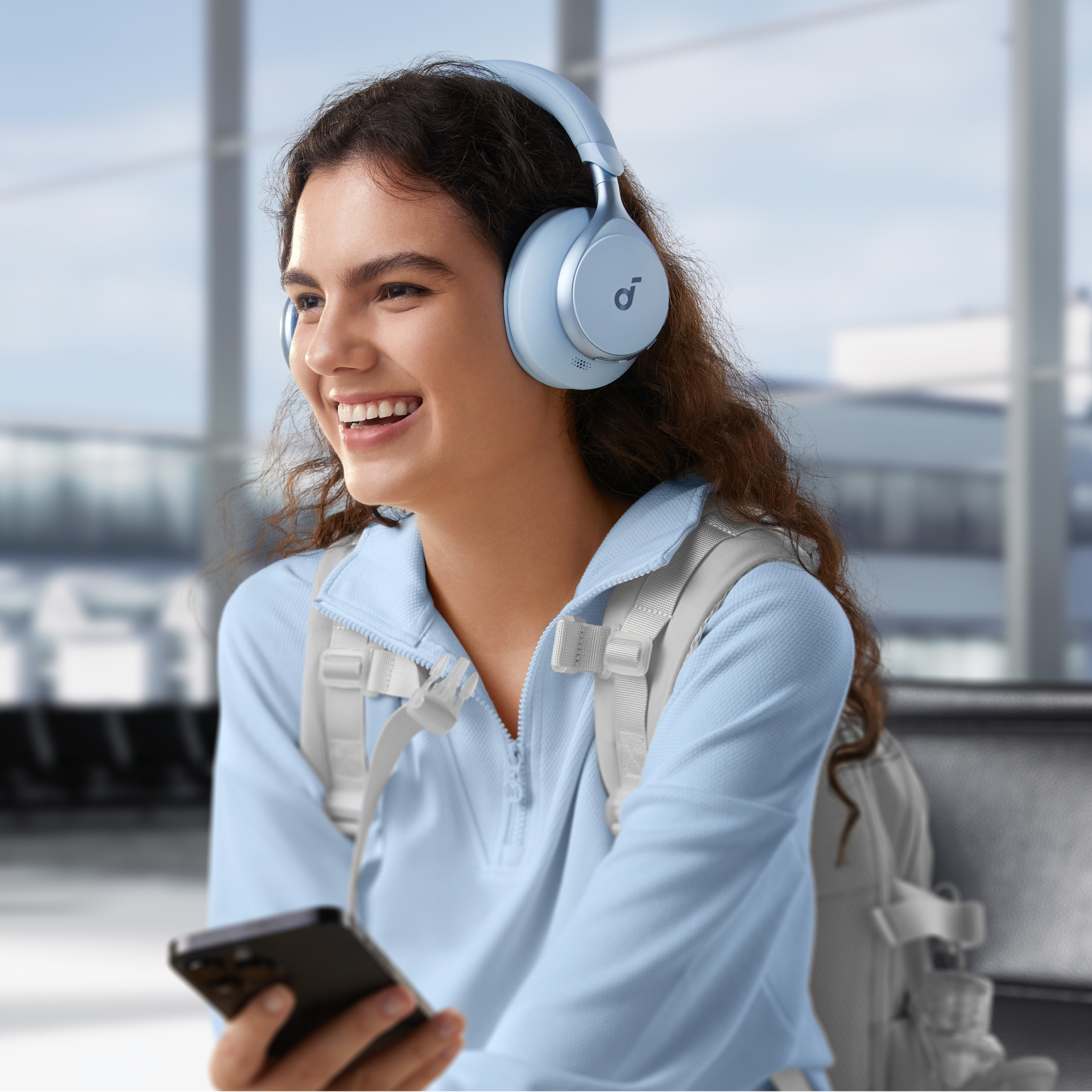 Space One Bluetooth Headphones: Noise Cancelling Up, Crowd Noise Down